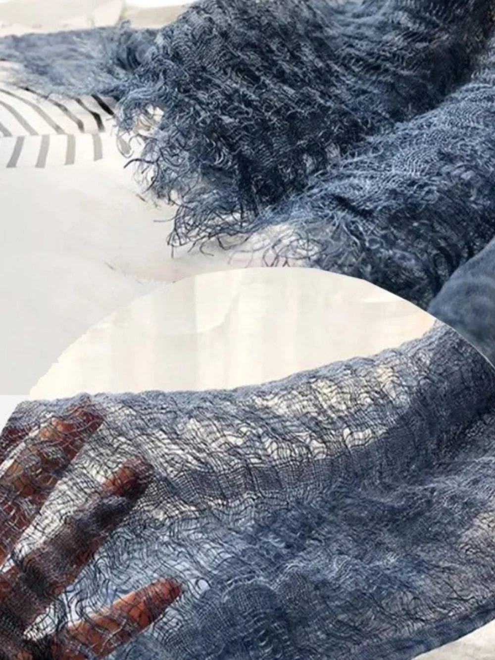 North Fashion lightweight crinkled